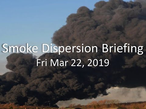 Great Basin Smoke Dispersion Briefing:  March 22, 2019