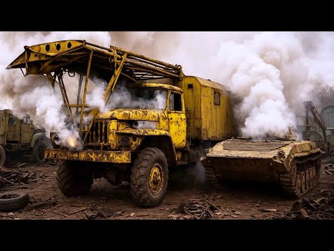 BRUTAL SOVIET vs CZECHOSLOVAK MACHINES – Cold Start After 30 Years!