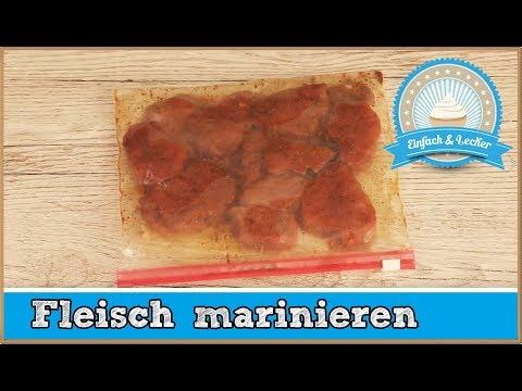 Marinate meat - delicious marinade recipe 🥓