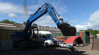 بيع حفارة ذات العجلات Hitachi EX165W - صورة 4 | Machineryline AE حفارة ذات العجلات Hitachi EX165W | صورة 4 - Machineryline