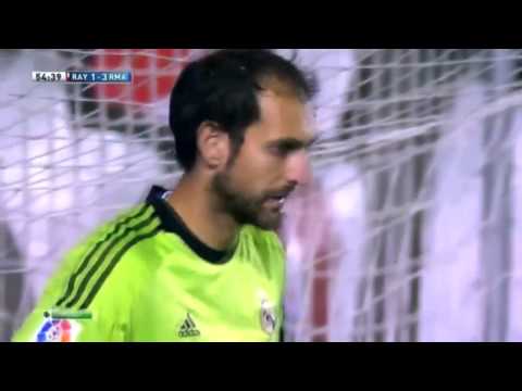 Jonathan Viera 2 penalty Goal ~ Rayo Vallecano vs Real Madrid 2 3 02 11 2013