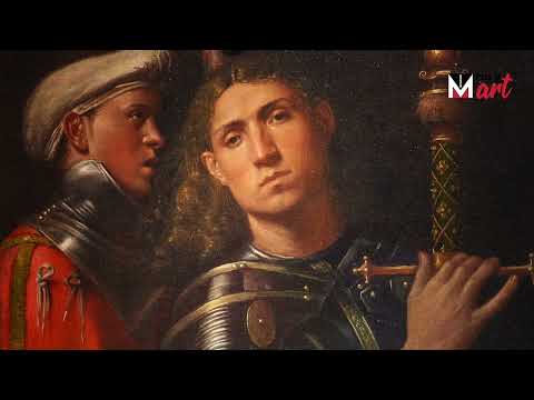 Menarini Pills of Art:  Portrait of a warrior  with a squire  by Giorgione