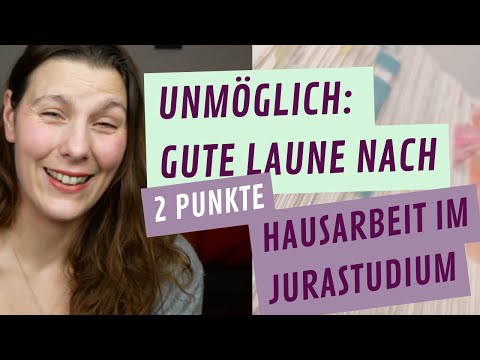 Klausuranaylse und Mindset, wenn die Klausren und Hausarbeiten im Jurastudium schlecht sind.
