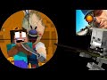 MONSTER SCHOOL HEROBRINE VS GRANNY BALDI HELLO NEIGHBOR MINECRAFT ANIMATION