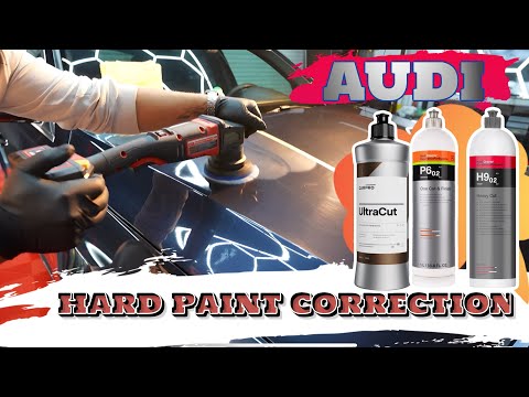 hard paint correction  using Carpro UltraCut Koch-Chemie H902 p602 3M Lake Country ￼￼￼pads 