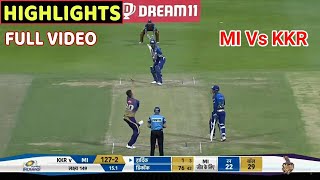 IPL 2020 MI VS KKR FULL HIGHLIGHTS MATCH 32 | KKR VS MI HIGHLIGHTS 2020 | IPL 2020 HIGHLIGHTS TODAY