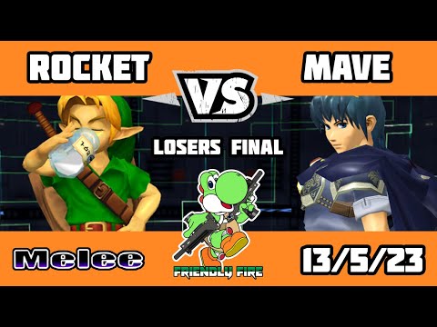 Friendly Fire #4 - Rocket (Young Link) vs. Mave (Marth) - Losers Final