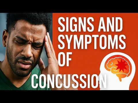 MD Talk: Signs and Symptoms of Concussion #cte #headinjury #athletes