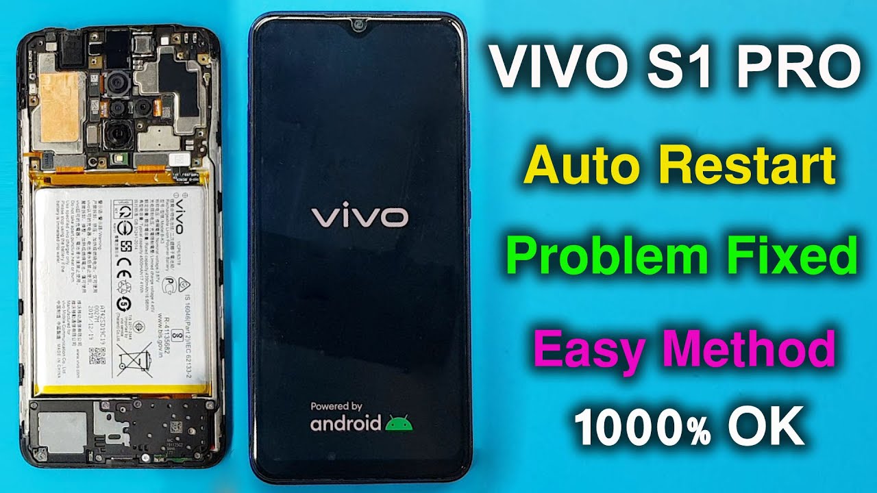 Vivo S1 Pro Auto Restart Problem Solution | Vivo S1 Pro Data On Mobile Switch Off Problem