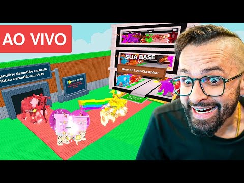 🚨 AO VIVO: ADM FICOU LOUCO no BRAINROT com NOVOS PETS RAROS e EVENTOS INSANOS! 🔥🧠