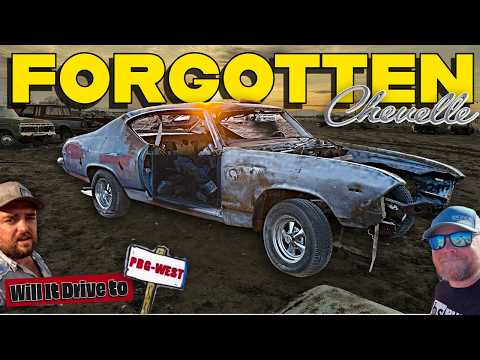 Abandoned 69 Chevelle Part 2- Will It Drive Out of the Junkyard?