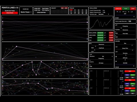 Introducing Points&Lines experimental music software