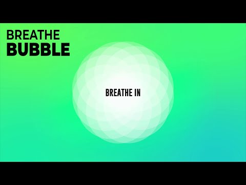 1 Minute Breathe Bubble | Breathing Exercise
