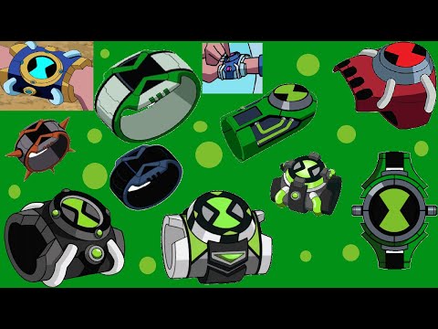 Every ben 10 omnitrix Part 1