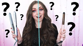 Flat Iron Curls Vs Curling Wand Curls | Which Lasts The Long