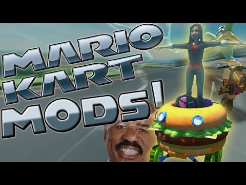 T-POSING MIRANDA COSGROVE, BROKEN REPLAYS, AND MORE! Mario Kart Hacked SUPERCUT!!