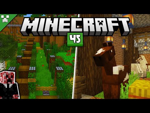 HORSE Tester & Breedery! | Python's World (Minecraft Survival Let's Play)
