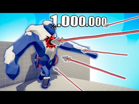 1.000.000 DAMAGE SPEAR THROWER 1 vs 1 TOURNAMENT - TABS | Totally Accurate Battle Simulator 2023