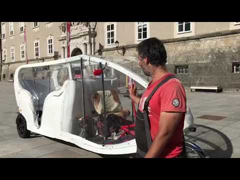 Salzburger Rikscha-Fahrer will kein Geld