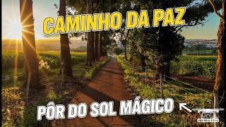 A Magia do Pôr do Sol em Patos de Minas Luz, Natureza e Paz 4K