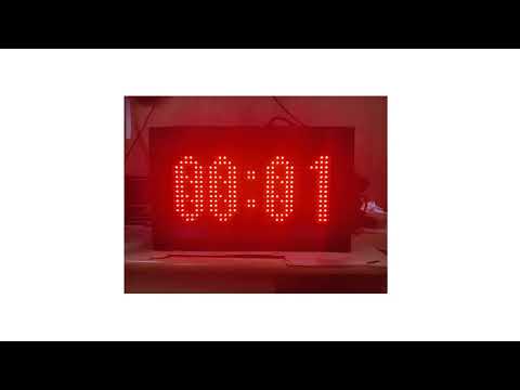 Count Up Timer HH MM LED Display Board