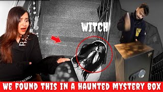 We Opened a HAUNTED MYSTERY BOX & found this 😱(SCARY UNBOXING)…