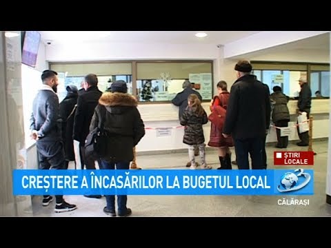 Știri Locale - Creștere a încasărilor la bugetul local