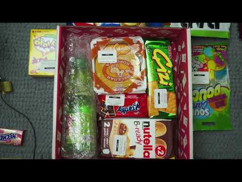 Unboxing Munch Pak August - ASMR