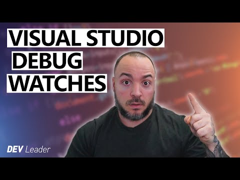 How to Setup Watches to Debug Variables in Visual Studio