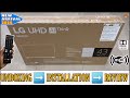 LG 43UQ7300PTA 2024 || 43 Inch 4K UHD Webos Full Smart Tv Unboxing And Review || Complete Demo