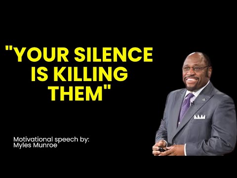 "When Silence Becomes Your Greatest Weapon"||Myles Munroe||#MylesMunroeMotivationSpeeches