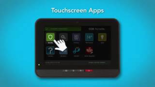 How to use the Cox Homelife Touchscreen Control Panel