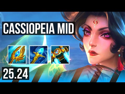 CASSIOPEIA vs XERATH (MID) | EUW Master | 25.24