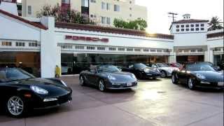 The Sale of 3 Boxster's Black Grey and Beige at Beverly Hills Porsche