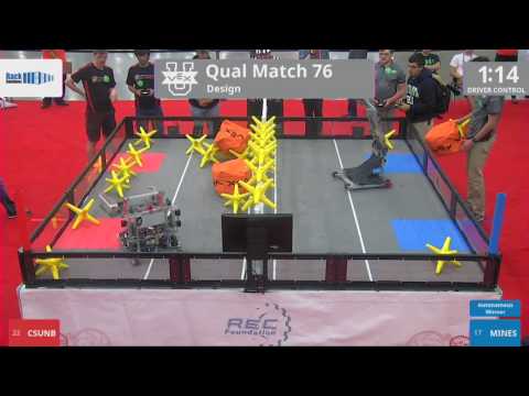 2017 VEXU Design Q76 - CSUNB vs MINES - 9 to 34