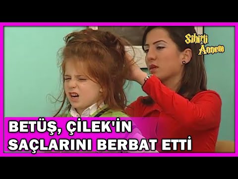 Betüş, Çilek'in Saçlarını Berbat Etti! - Sihirli Annem 79.Bölüm