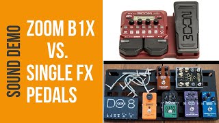 Zoom B1X FOUR Bass Multi-effects Processor with Expression