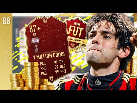 1 MILLION COIN PLAYER IN MY 87+ PLAYER PICK!! - FIFA 20 KAKA ROAD TO GLORY #88