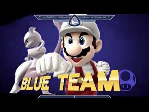 Sm4sh@Mines 36 - HLG|SAMFISH + NS|Miiself Vs. HLG|Jesus + HLG|Fabian - Doubles Grand Finals