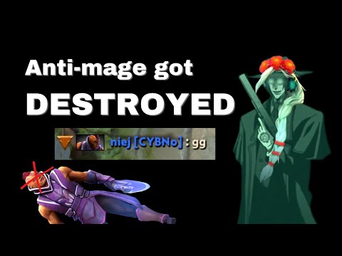Muerta Dota 2 - Anti-mage can't survive against Muerta.