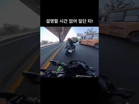 설명할 시간 없어 얼른 타!