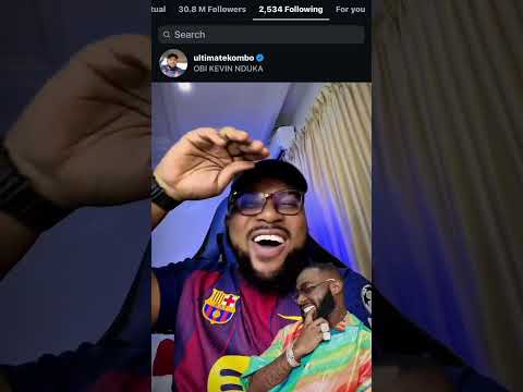 THE BIGGEST AFROBEAT ARTIST DAVIDO IS FOLLOWING KOMBO ON INSTAGRAM #football #fypage #davido #kombo