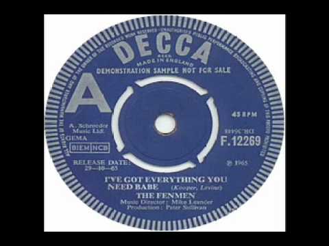 The Fenmen - I've Got Everything You Need, Babe