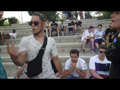 Ayuso y Minus vs Kronen y Hoofer- Semifinal - Pizarra Battle 032