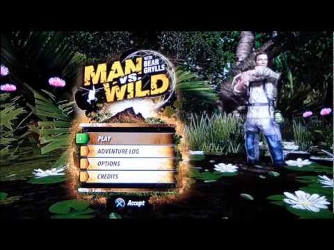 man vs wild wii game