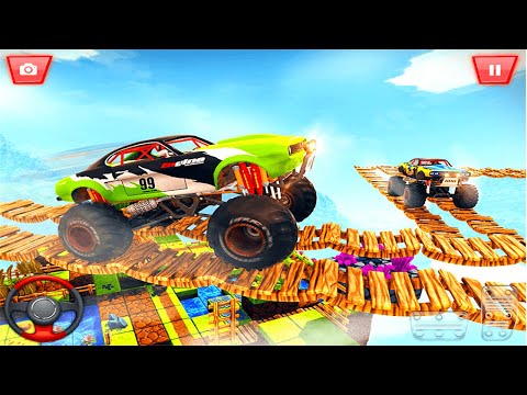 Monster Truck Stunt Games 2019：Stunt Car Impossible Tracks Master - Android GamePlay