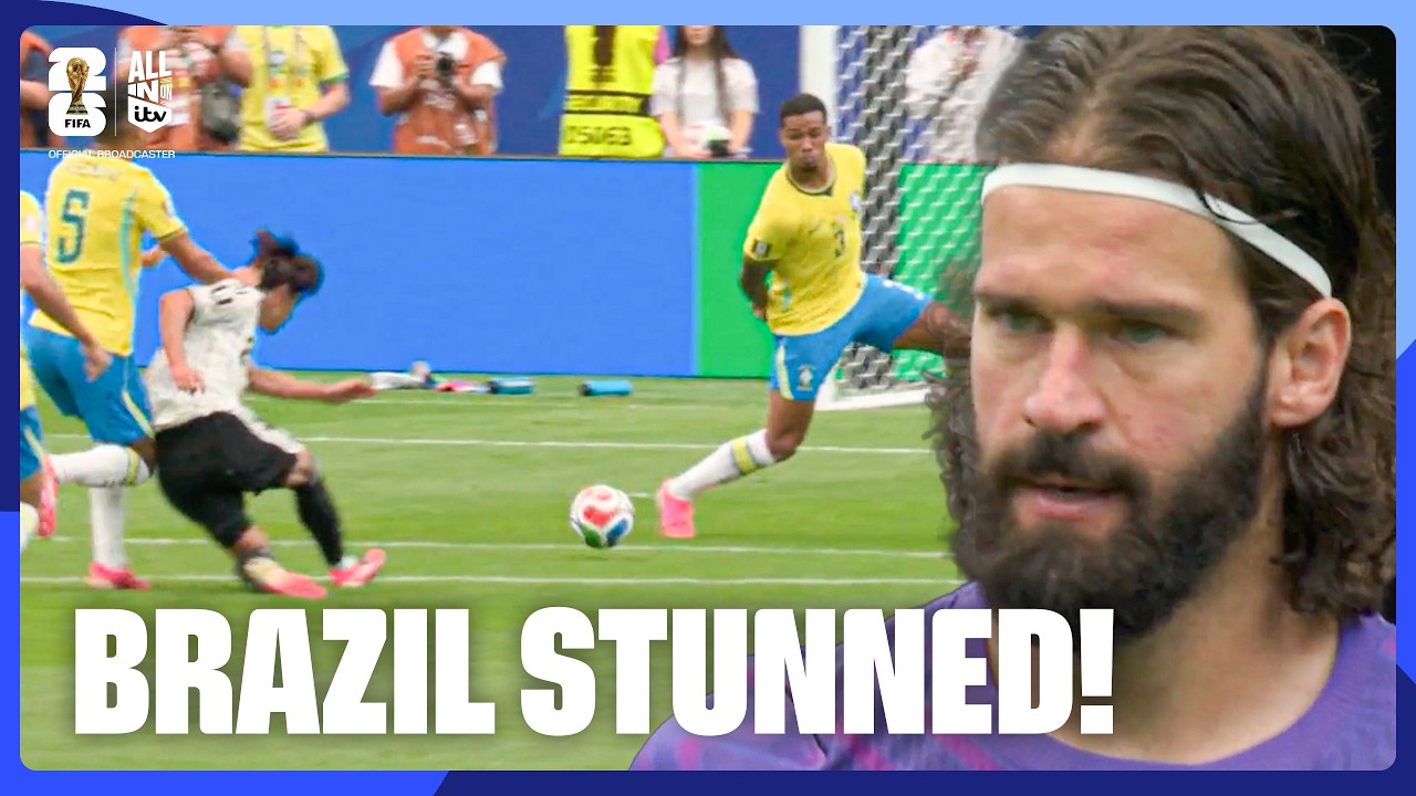 WOW! Incredible from Kaishū Sano as Japan take the lead vs Brazil 💫 - YouTube