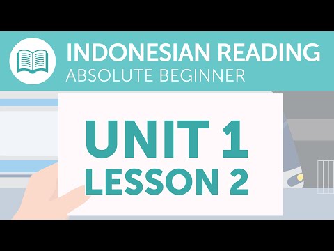 Indonesian Reading for Absolute Beginners - Reading Your Train Ticket
