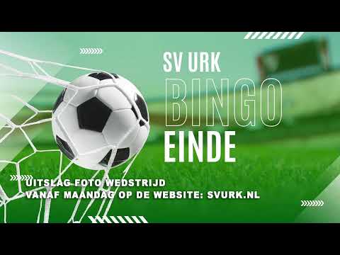 SV Urk Bingo 2025