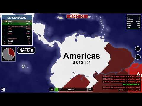 Reclaiming The Americas! Territory Games io - Territorial IO